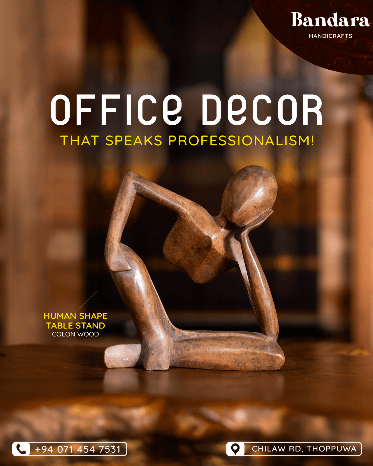 Bandara Handicrafts March Content